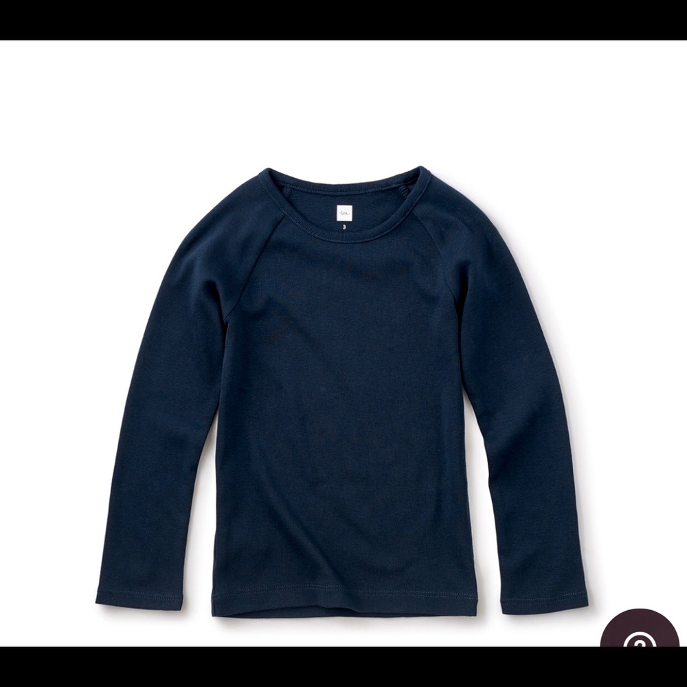 Tea ribbed purity tee Heritage blue